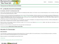 flora-blumenschmuck.at Webseite Vorschau