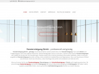 fensterreinigung-zuerich.ch Webseite Vorschau