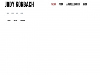 jodykorbach.de Webseite Vorschau
