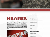 kramer-firmengruppe.de Webseite Vorschau