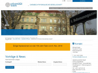 cpg.univie.ac.at Webseite Vorschau
