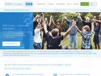 dkb-crowdfunding.de Webseite Vorschau