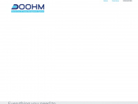 doohm.ch Webseite Vorschau