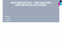 abg-marketing.de Webseite Vorschau