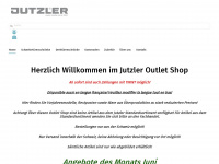 jutzler.shop Webseite Vorschau