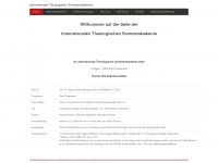 theologische-sommerakademie.at Webseite Vorschau