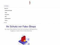 fakeshop.at Webseite Vorschau