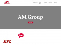 am-group.me Webseite Vorschau
