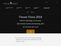 vinum-vinea.at Webseite Vorschau