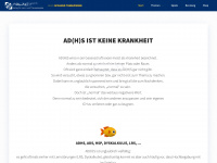 adhs-therapie-spiele.de Webseite Vorschau