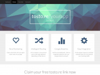 tosto.re Webseite Vorschau