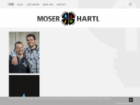moser-hartl.at Webseite Vorschau
