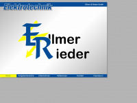 ellmer-rieder.at Webseite Vorschau