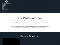 the-platform-group.com Webseite Vorschau