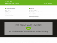 zahnarztpraxis-in-kronberg.de Webseite Vorschau