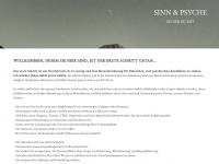 sinn-psyche.com Webseite Vorschau