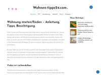 wohnen-tipps24.com Webseite Vorschau