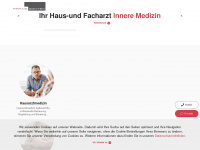 hausarzt-gonten.ch Webseite Vorschau