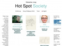 hotspotsociety.com Webseite Vorschau