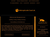 rettungshunde-coach.de Webseite Vorschau
