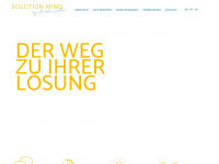 solution-mind.com Webseite Vorschau