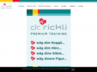rickli-training.ch Webseite Vorschau