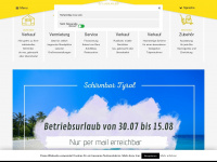 schirmbar-tirol.at Webseite Vorschau