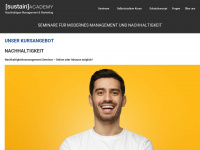 sustainacademy.eu Webseite Vorschau