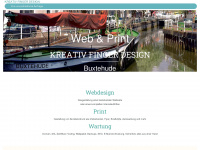 web-und-print-buxtehude.de Webseite Vorschau