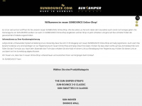 sunbounce-shop.com Webseite Vorschau
