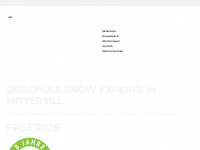 snow-experts.at Webseite Vorschau