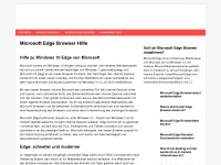 browserhilfe.de Webseite Vorschau