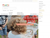 playcific.com Webseite Vorschau