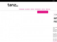 tanz-in-bonn.de Webseite Vorschau