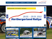 hartbergerland-rallye.at Webseite Vorschau