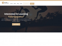 kalari-university.com Webseite Vorschau