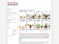 biershop-wittich.ch Webseite Vorschau