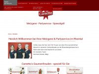 carnetto-partyservice.jimdo.com Webseite Vorschau