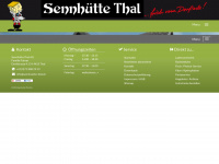 sennhuette-thal.ch Webseite Vorschau