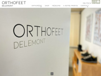 ortho-feet.com Webseite Vorschau