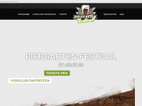 biergarten-festival.de Webseite Vorschau