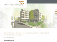 betreutes-wohnen-gutenberg-lahr.de Webseite Vorschau