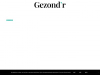 gezondr.nl Webseite Vorschau
