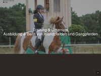 trainingsstall-bellers.de Webseite Vorschau