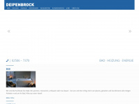 deipenbrock.com Webseite Vorschau