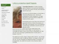 ursula-maria-wartmann.de Webseite Vorschau