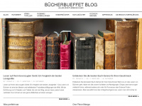 buecherbueffet-blog.de Webseite Vorschau