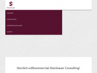 steinhauer-consulting.de Webseite Vorschau