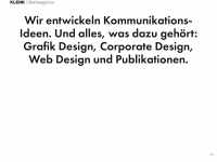klenk-werbeagentur.com Webseite Vorschau