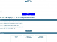 etf.hu Webseite Vorschau